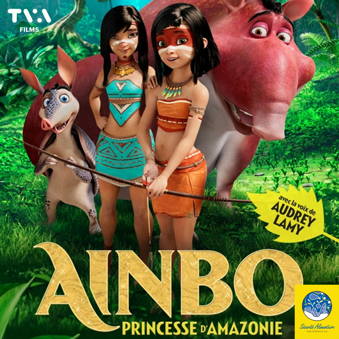 Cinéma en famille : AINBO, Princesse d&rsquo;Amazonie - Au profit de la Sécurité Alimentaire - Le Carré 150, Victoriaville