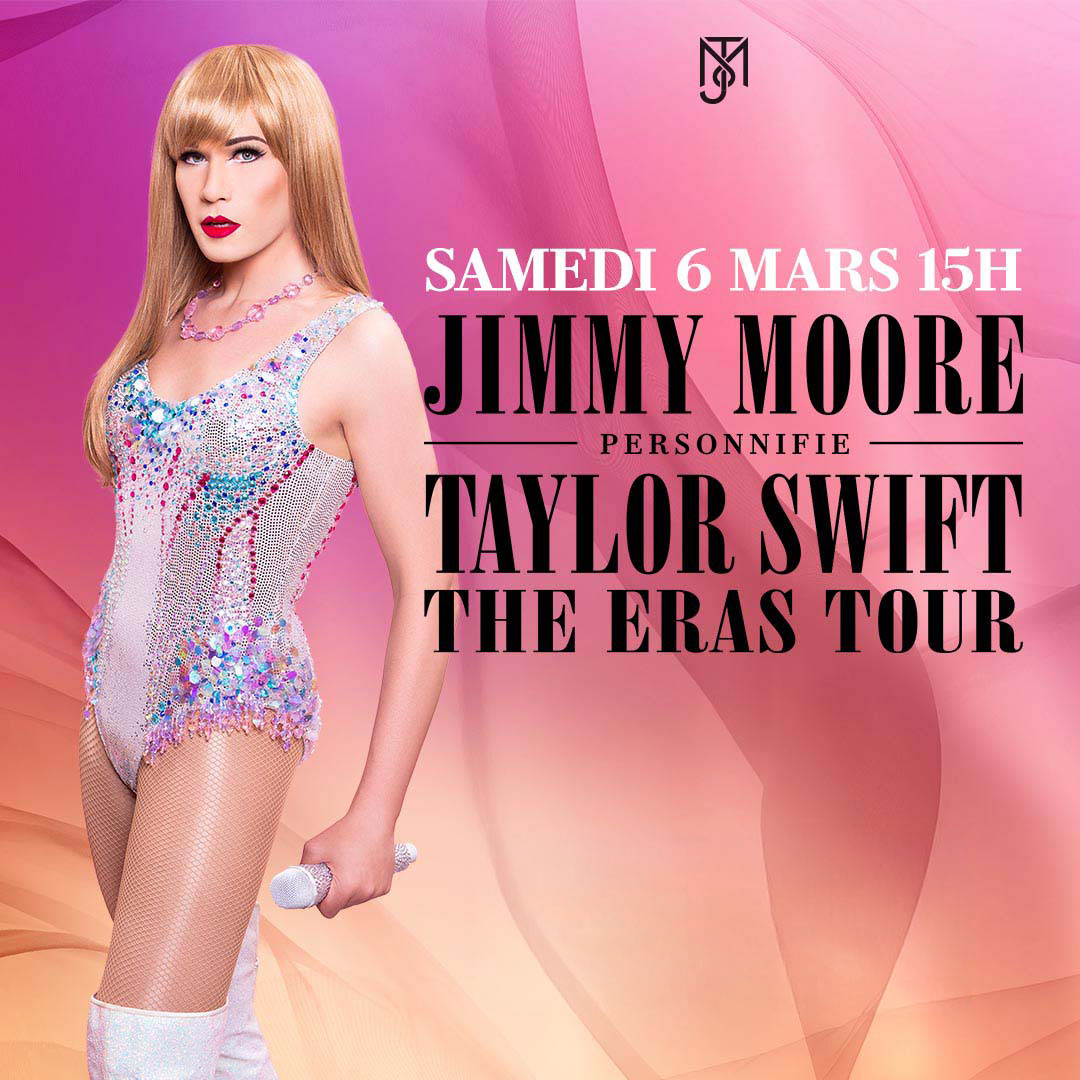 Jimmy Moore - personnifie Taylor Swift – The Eras Tour - Le Carré 150, Victoriaville